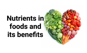 nutrients foods benefits